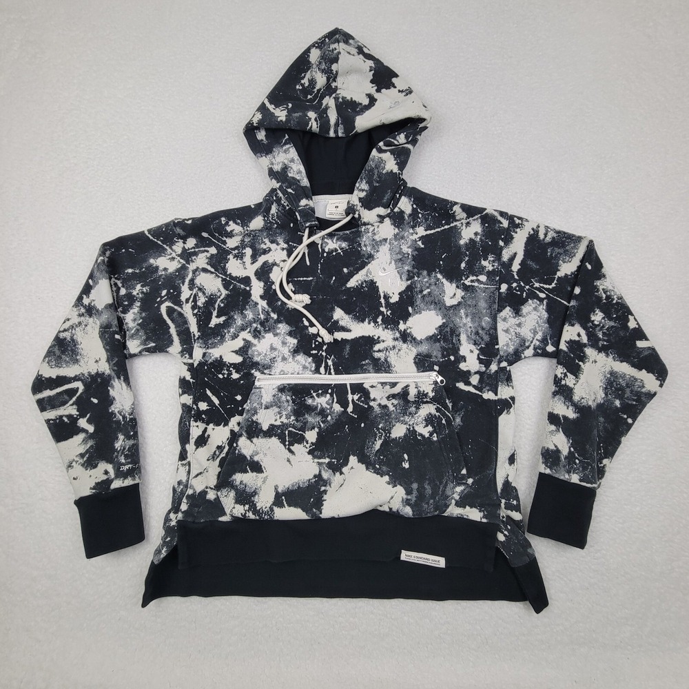 Nike Revolution Standard Issue PO Hoodie Women's Size S Black/White DC5204-010